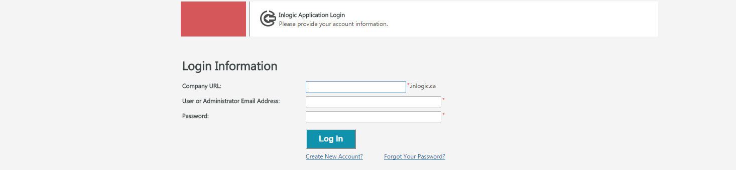 Front Page at First Time Access