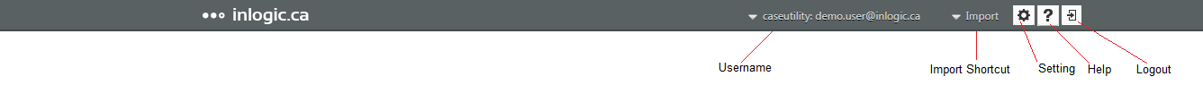 Top Menu Bar